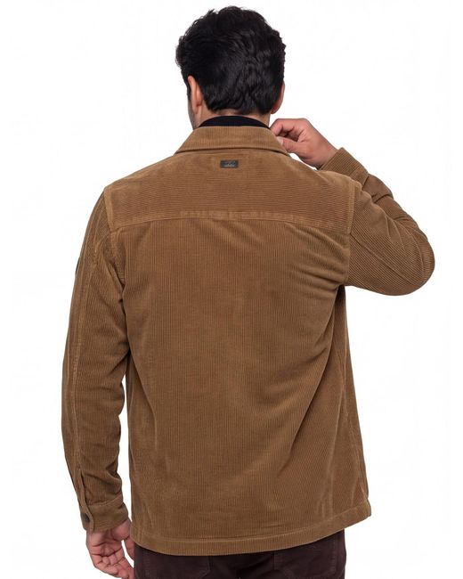 Camel Active Overshirt Rib in het Brown voor heren