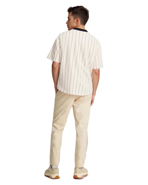 Solid T-Shirt in het Natural voor heren