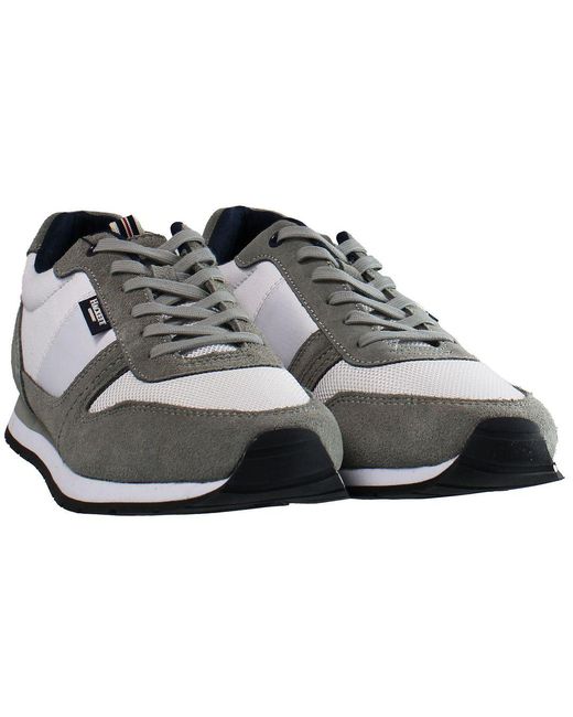 Hackett Hackett Eyelet Wit/ Trainers in het Gray voor heren