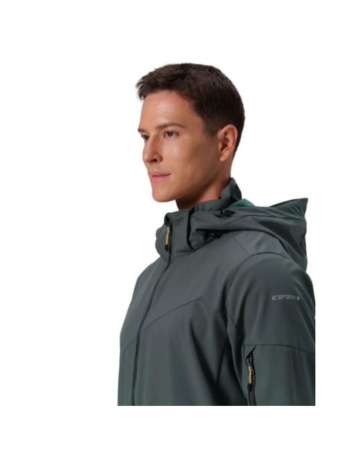 Icepeak Softshell Jas in het Green voor heren