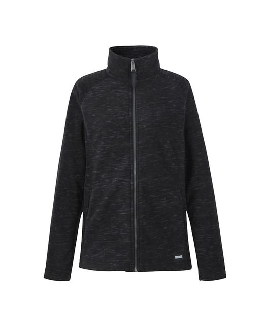 Regatta Black Ladies Mayse Full Zip Fleece Jacket
