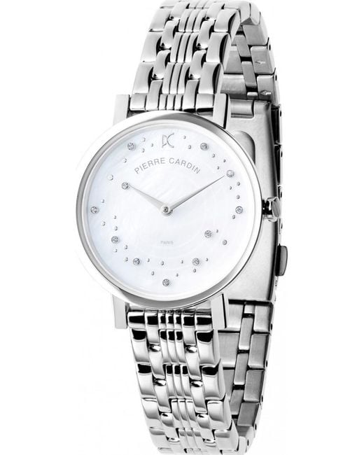 Pierre Cardin Gray Ccm-0550 Ladies Watch
