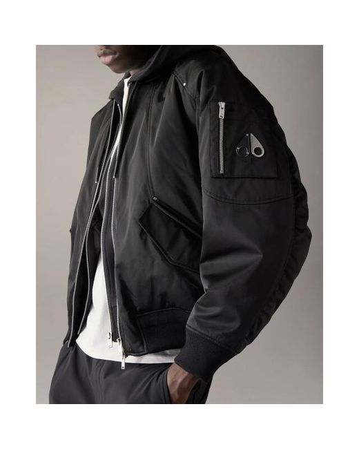 Moose Knuckles Georgie Bomber in het Black voor heren