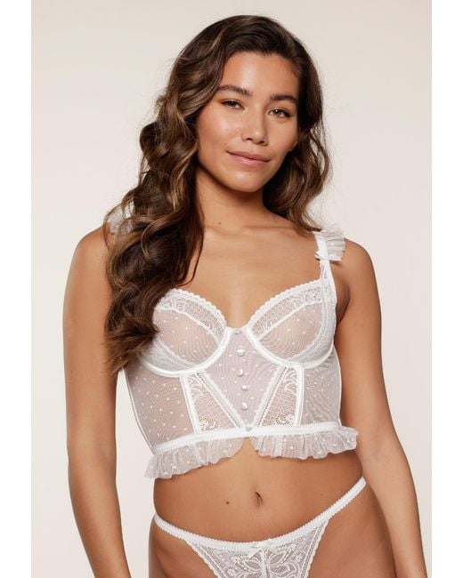 Lingadore Bustier in het White