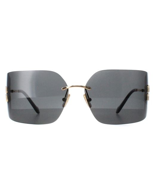 Miu Miu Gray Rimless Dark Mu54Ys Metal