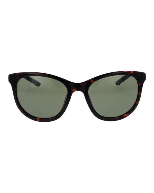 Nike Black Brown Plastic Sunglasses