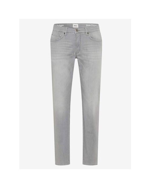 Brax 86-6258 Chuck in het Gray voor heren