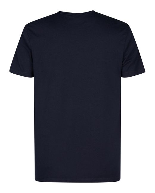 Petrol Industries T-Shirt Met Print Fumarola in het Blue voor heren