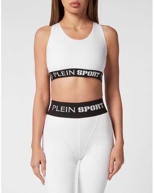 Philipp Plein Sport Top in het White