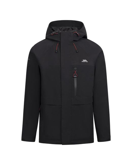 Trespass Blue Carnish Waterproof Jacket for men