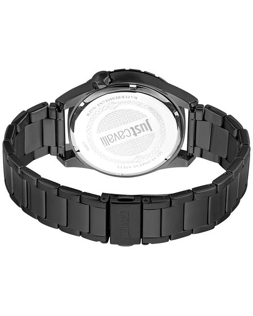 Just Cavalli Black Watches for men