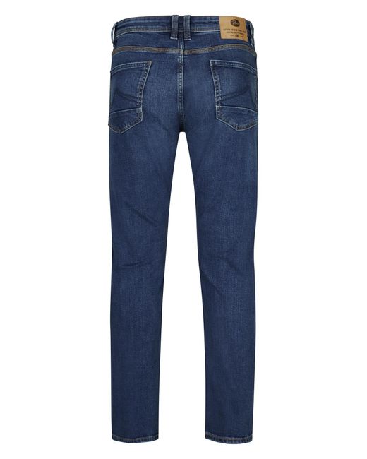 Petrol Industries Starling Straight Fit Jeans in het Blue voor heren