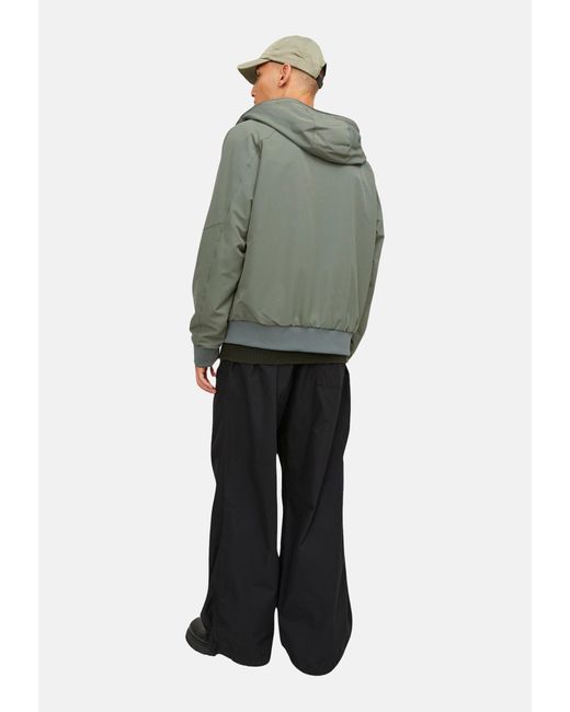 Jack & Jones Jcotrack Bomber Jacket in het Gray voor heren