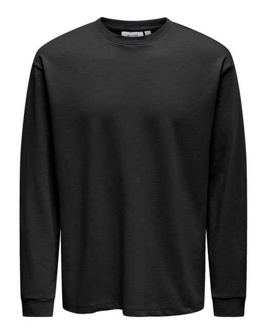 Only & Sons Sweatshirt in het Black voor heren