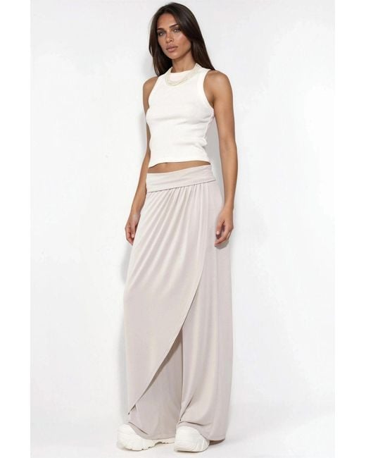 Busem Natural Wide Leg Salwar Pants