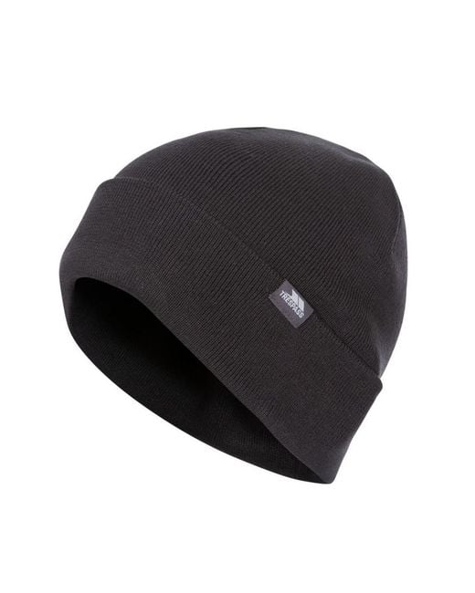 Trespass Black Adult Crackle Reflective Beanie