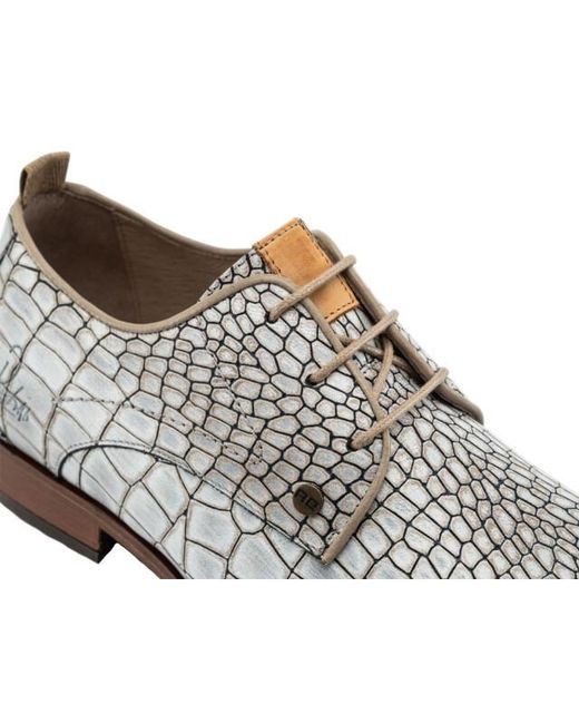 Rehab 2612306169-Greg Croco 5000-Sand in het Gray voor heren