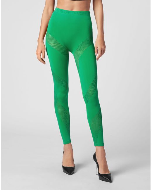 Philipp Plein Legging in het Green