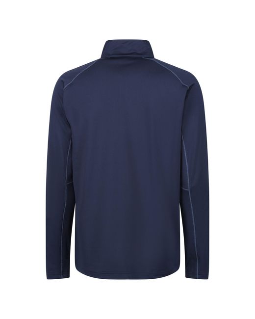 Regatta Core Stretch Half Zip Midlayer (marine) in het Blue voor heren