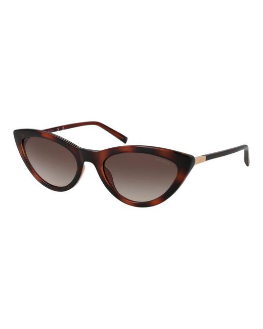 Guess Brown Plastic Sunglasses