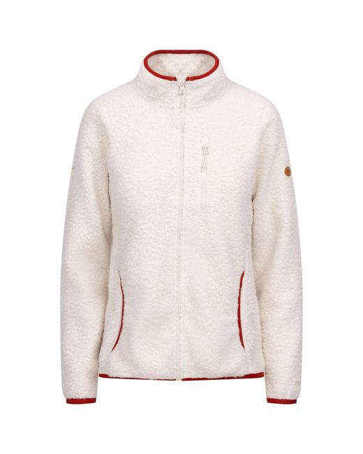 Trespass Pink Ladies Tourley Full Zip Fleece Jacket (Soft)