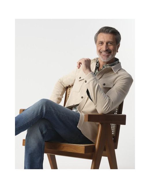 Campbell Peter Overshirt in het Natural voor heren