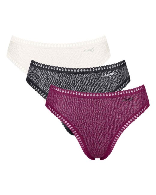 Sloggi Slip in het Purple