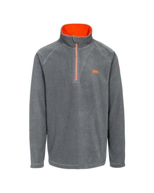 Trespass Gray Blackford Microfleece for men