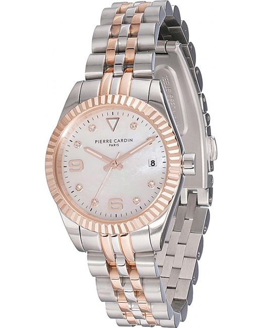 Pierre Cardin Gray Cf-1012-Mu Ladies Watch