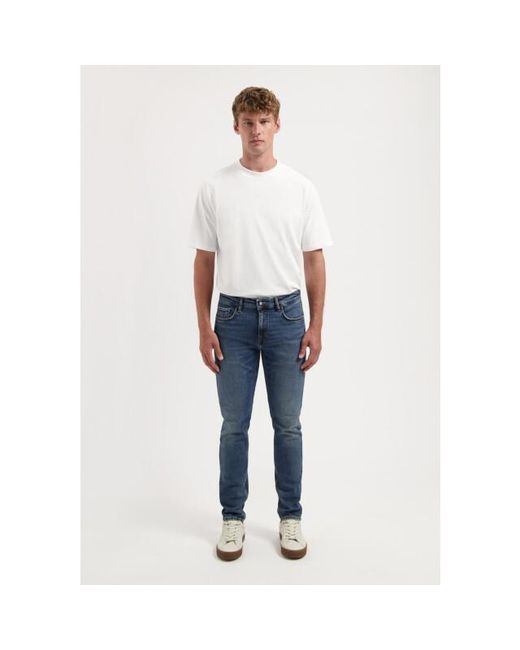 Dstrezzed Lancaster 5 Pocket in het Blue voor heren