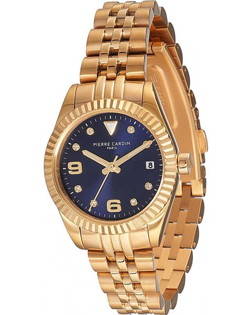 Pierre Cardin Blue Cf-1012-Mg-3 Ladies Watch