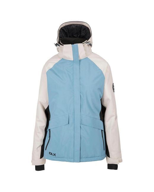 DLX Blue Ladies Ursula Dlx Ski Jacket (Storm)