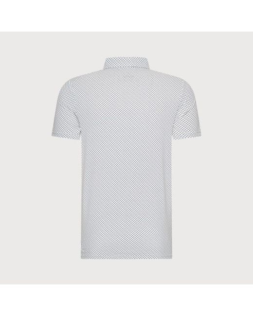 BLUE INDUSTRY De Button-Down Polo in het White voor heren