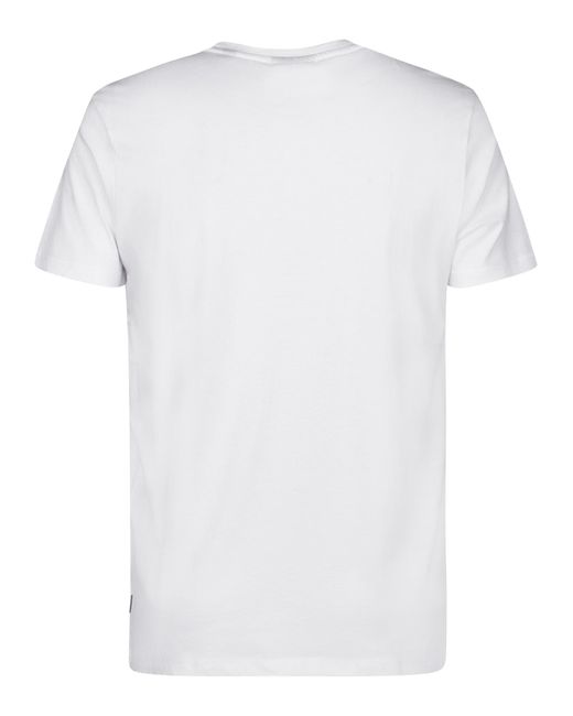 Petrol Industries T-Shirt Met Print Fumarola in het White voor heren