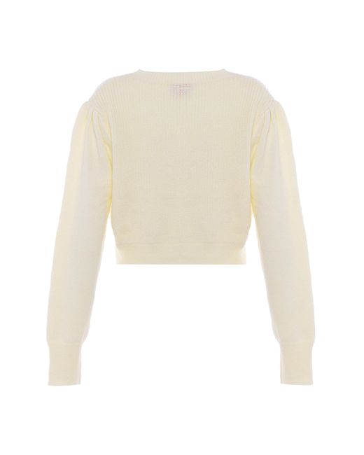 myMo Jumper Wolwit in het White