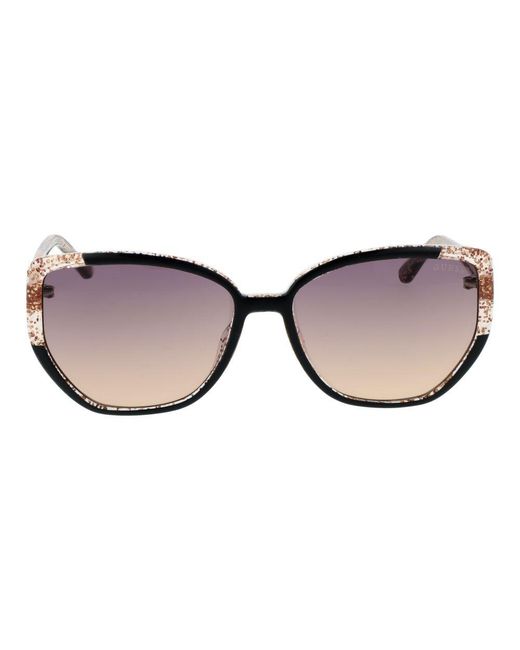 Guess Brown Plastic Sunglasses