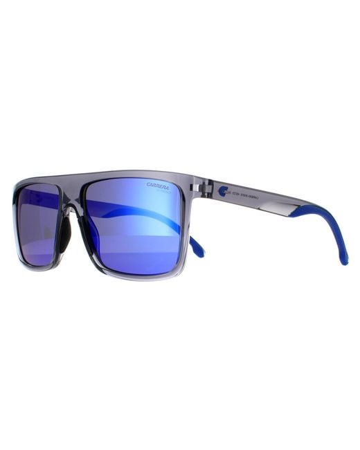 Carrera Rectangle Mirror Sonnenbrille in Blue für Herren