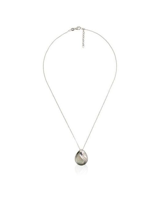 Orphelia Metallic 925 Sterling Chain With Pendant