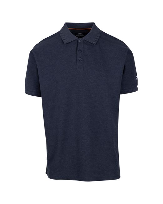 Trespass Blue Brave Polo Shirt for men