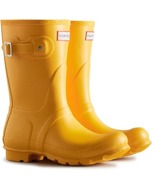 Hunter Yellowwfs1000rma-ryl Original Short Wellington Boots