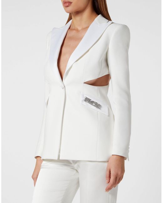 Philipp Plein Blazer in het White