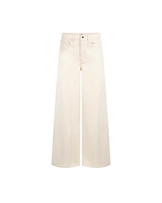 Another Label Moore Denim Wide in het Natural