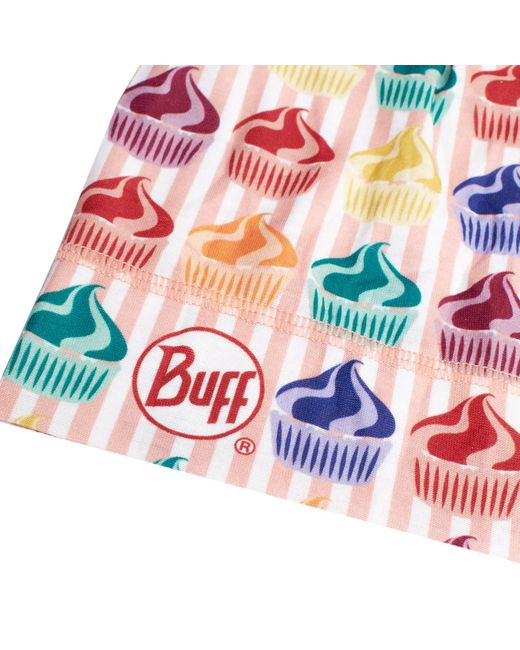 Buff Elastische Muts 123900 in het Red