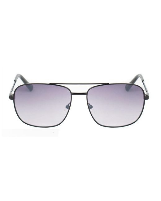 Guess Multicolor Black Metal Sunglasses for men