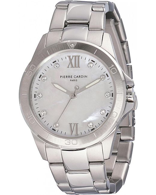 Pierre Cardin Gray Cf-1009-Ms Ladies Watch