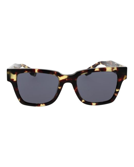 Trussardi Black Sunglasses Tsm9026 G21 52 for men