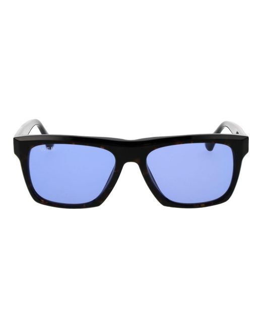 Web Blue Acetate Sunglasses for men