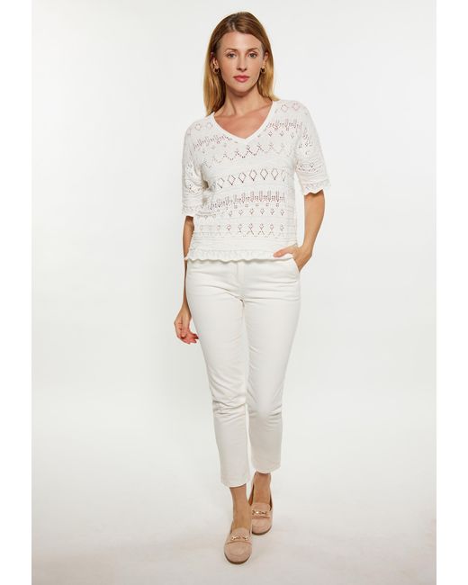 Usha Jumper Wolwit in het White