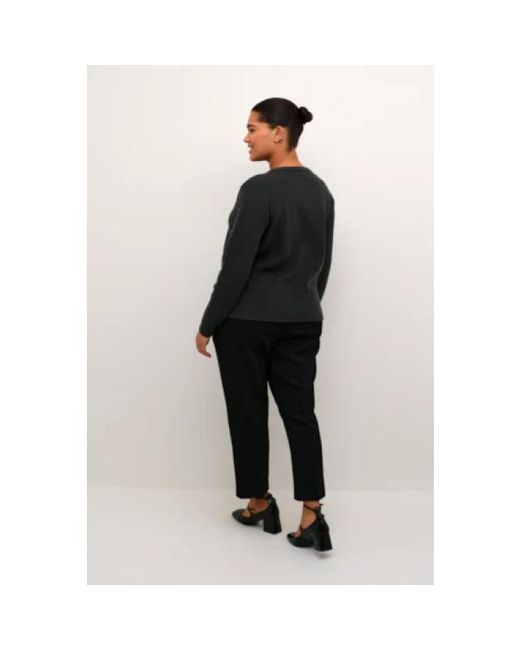 Kaffe Kcmya Cardigan in het Black