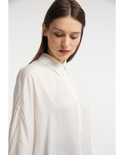 RISA Oversized Blouse Lymoa in het White
